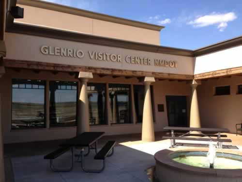 Glenrio Visitor Center operated by New Mexico DOT